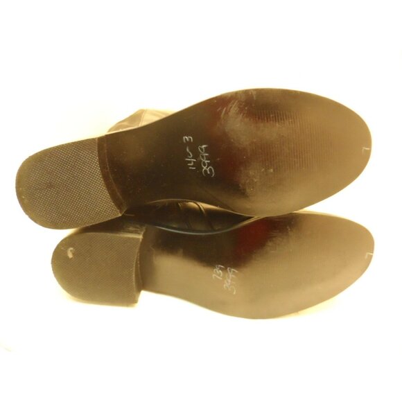 Steve Madden Women's Reggiee Knee-High Riding Boots Black Leather Size 7M - Picture 5 of 8